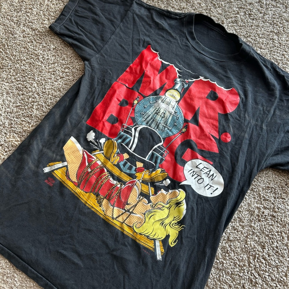 Vintage 1991 Mr. Big Lean Into It World Tour tee